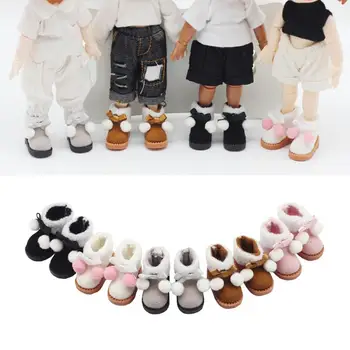 1 пара кукольных туфель BJD Удобная на ощупь резиновая модная кукольная обувь ручной работы, кукольные сапоги, детские игрушки