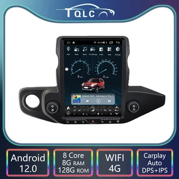 12,1 дюймовый Экран в Стиле Tesla Для Jeep Wrangler JL 2018-2021 Автомобильный Радиоприемник GPS Мультимедиа Android 12 Авто Стерео Carplay Головное устройство 4G