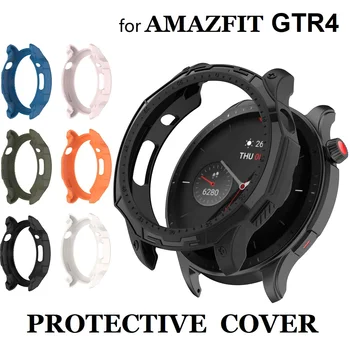 30 шт. Защитный чехол для смарт-часов Amazfit GTR4, мягкий бампер из ТПУ, противоударный защитный чехол для Amazfit GTR 4