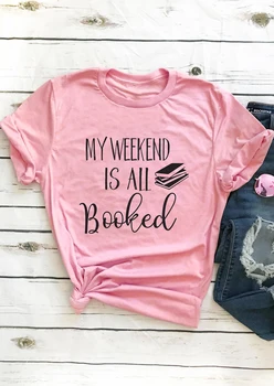 Sugarbaby, Все мои выходные забронированы, Хипстерская футболка с надписью Tumblr, Розовая одежда, Женская подарочная футболка, повседневные топы, футболка с коротким рукавом