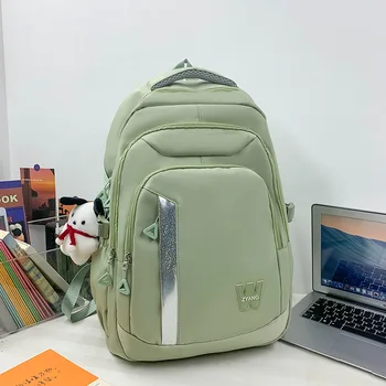 Большой женский рюкзак для школы, девочек-подростков, нейлоновые школьные сумки для студентов колледжа, корейский рюкзак для кампуса