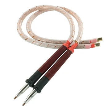 Можно выбрать ручку для точечной сварки SUNKKO 75A с квадратным кабелем 25/35, которую можно использовать для сварочной ручки для точечной сварки 811A 801H 75A
