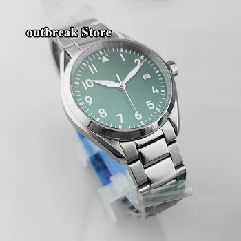 Новые CORGEUT 41MM Sapphire Fashion NH35 Movt Lume Механические Спортивные часы с автоматическим стерильным Циферблатом, Мужские часы Relogio Masculino