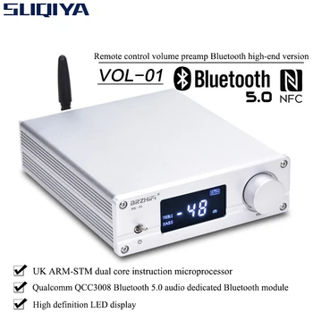 Предусилитель громкости SUQIYA-Audio Vol-01 с Дистанционным управлением Bluetooth 5.0