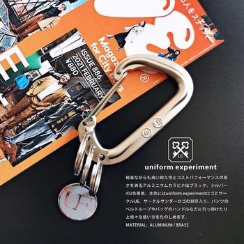 Хироси Фудзивара декоративная молния наружная сумка карабин металлический брелок украшение