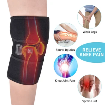 Электрические Грелки Бандаж для Поддержки артрита при артрите для Облегчения Боли в колене Терапия С Инфракрасным Подогревом Восстановление Локтя ноги