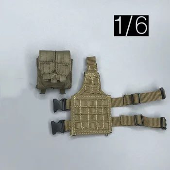 1/6-й DAMTOYS DAM Battle Специальный армейский солдат Вешает сумки для ног Модельные аксессуары для коллекционных фигурок 12 дюймов
