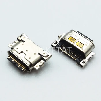 10-50 шт Micro USB 5Pin Jack Разъем для передачи данных порт зарядки хвостовой штекер Гибкий кабель Для Motorola Moto G7 G8 PLUS Мини-порт