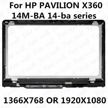 14-дюймовый сенсорный ЖК-экран в сборе с рамкой для HP Pavilion X360 14-BA 14-ba001la 14-ba002la 14-ba003la 14-ba004la 14-ba005la