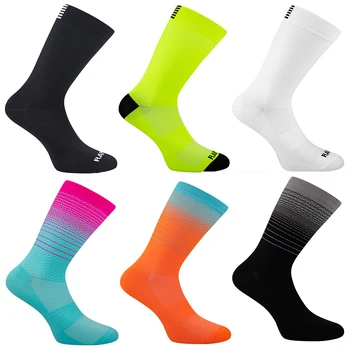 17 цветов Высококачественные спортивные носки профессионального бренда, дышащие носки для шоссейного велосипеда, Спортивные носки для велоспорта на открытом воздухе, гоночные носки для велоспорта, обувь