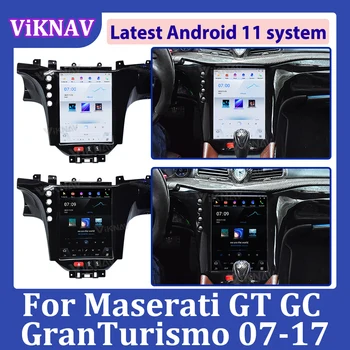 2 DIN Для Maserati GT GC Grantismo 2007-2017, головное устройство Android11, автомобильный радиоприемник, Мультимедийный плеер с GPS-навигацией