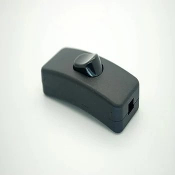 2 шт./лот, KCD1-112, черный однозернистый онлайн-переключатель, головной светильник карточного типа, дугообразно изогнутая линейная кнопка без винтов