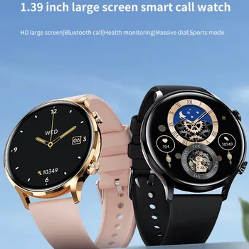 2023 Новые смарт-часы QS40 с Bluetooth-вызовом, мониторинг сердечного ритма, артериального давления, Водонепроницаемые спортивные смарт-часы IP67 для мужчин и женщин