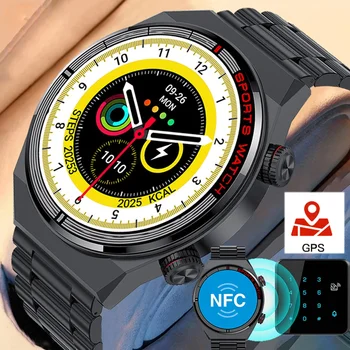 2023 Новые Смарт-Часы с Bluetooth-Вызовом, Мужские Android, Водонепроницаемый Спортивный Фитнес-Трекер, Мужские Смарт-часы Для Huawei Xiaomi OPPO Find X3 P