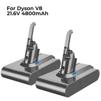 3-е поколение! V8 4800Ah Ersetzen Batterie Für Dyson  SV10  Tier Kabel-Freies Vakuum Handheld Lithium-Batterie