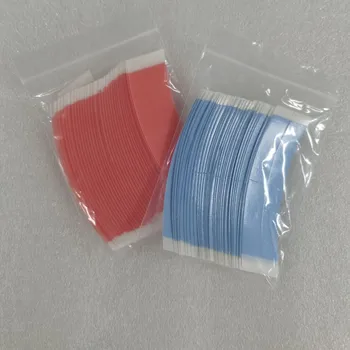 36 штук в упаковке, красная/синяя Высококачественная прочная двойная лента для париков/Мужская кружевная лента для париков из человеческих волос Оптом