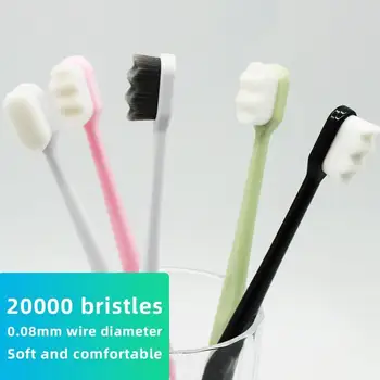 50% Лидер продаж Портативная ультратонкая зубная щетка с мягкой щетиной для чистки полости рта, принадлежности для ухода за зубами