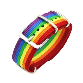 50 Штук Оптом Радужный браслет ЛГБТ-прайд-браслет Яркий Цветной Радужный прайд-браслет для мужчин и женщин Rainbow Friends