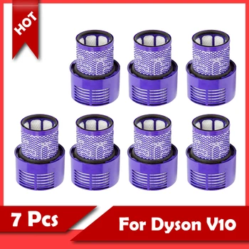 7 шт. для фильтра Dyson V10 HEPA, совместимого с вакуумными сменными фильтрами Dyson