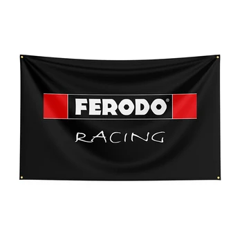 90x150 см Флаг Ferodos, баннер для гоночного автомобиля с принтом из полиэстера -Декор флага, баннер для украшения флага, Флаг-баннер