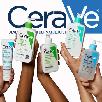CeraVe Пенка для умывания Увлажняющая Для умывания Увлажняющий Без Стимуляции Контроль Никотинамидного масла Восстанавливает кожу Для всей кожи