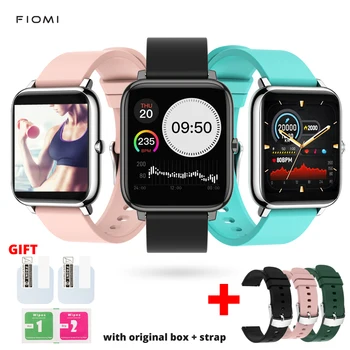 FIOMI P22 Смарт-часы Спортивный шагомер Частота сердечных сокращений Режим сна IP67 Водонепроницаемые Мужские Женские часы для Android IOS Спортивный фитнес-трекер