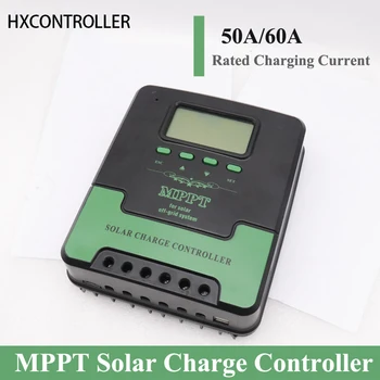 MPPT 60A 50A Контроллер заряда Солнечной Батареи Автоматический 12V 24V 100VDC Регулятор Зарядки Солнечной Панели Контроллер Для Lifepo4 Литий-Гелевый Свинец