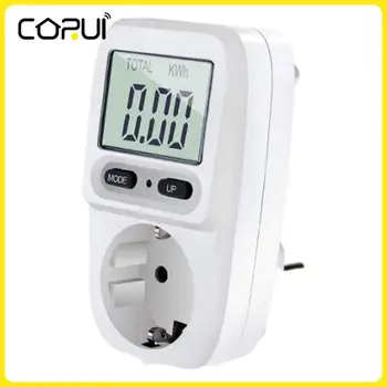 Smart Plug Измеритель потребления электроэнергии Счетчик счетов за Электричество 3680 Вт Монитор Мощности Умного Дома, Измеряющий Напряжение на Розетке Мощность