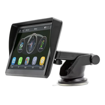 Автомобильный Портативный Беспроводной Планшет Apple CarPlay с 7-дюймовым Сенсорным Экраном Android Стерео Мультимедиа Bluetooth Навигация