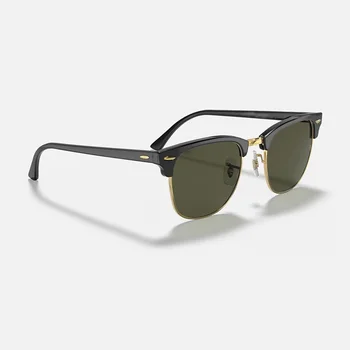 Винтажные и классические солнцезащитные очки из стекла UV400, мужские и женские ацетатные очки для водителя с метровым контактом