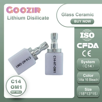 Высококачественные Литий-дисиликатные Блоки Goozir Cad C14 Для Экономичных Сидений Sirona Cere Blocks 5 шт.