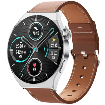 Глобальная версия 1,5-дюймовые смарт-часы с большим экраном для мужчин Android Bluetooth Call IP68 Водонепроницаемые часы для измерения артериального давления, фитнес-трекер