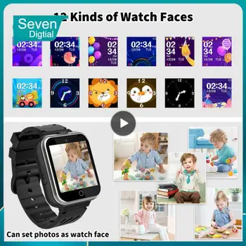 Голосовой Чат Смарт-Часы С Двойной Камерой, 24 Игры, Шагомер, Умные Часы для Малышей S23, Детские Умные Часы, Умные Часы Smartwatch