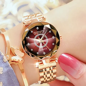 Женские Часы с бриллиантами 2023, роскошные брендовые водонепроницаемые женские наручные часы из нержавеющей Стали со стразами, Relogio Feminino