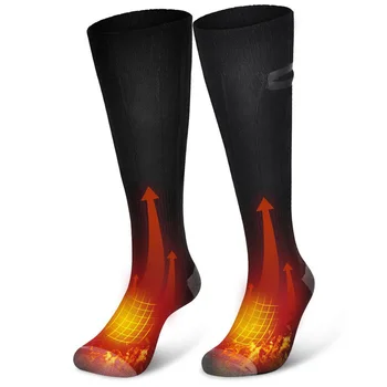 Зимние теплые носки для улицы, термоноски, Нагревательный носок, 3 режима, Удобный Водостойкий Электрический теплый носок, комплект L