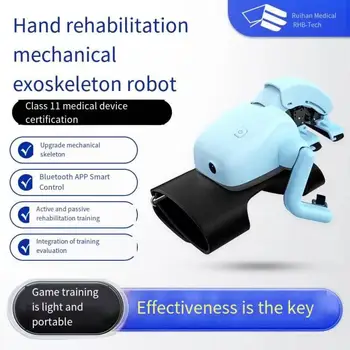 Новое поколение роботов для реабилитации рук Механический экзоскелет с функцией поглаживания ладонью и пальцев Тренажерное оборудование