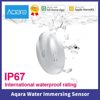 Оригинальный Датчик Погружения В воду Aqara IP67 Zigbee Flood Water Leak Sensor Детектор Сигнализации Безопасности Датчик Замачивания Для Приложения Mijia