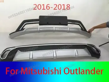 Передний и Задний Бамперы из АБС-пластика с Защитой От царапин, Автомобильные Аксессуары Для Mitsubishi Outlander 2013-2015