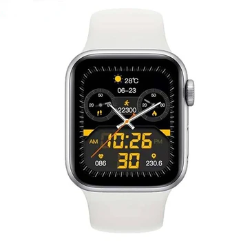 Подарочные Смарт-часы Для Мужчин с беспроводной зарядкой 44 мм с набором номера, Оригинальные Умные часы IWO 1,75 дюйма, Умные часы для женщин для Android IOS