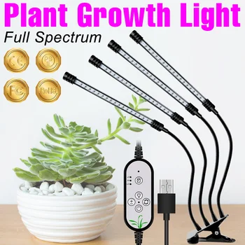 Светодиодная фитолампа полного спектра для выращивания семян цветов, теплица, палатка, коробка для выращивания Растений, Фито-лампа для гидропонного выращивания в помещении