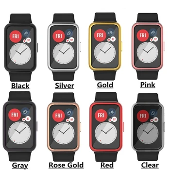Смарт-часы для чехла Huawei Watch Подходят для защиты от царапин из ТПУ Slim Protector для челнока