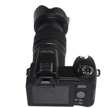 Цифровая зеркальная видеокамера Winait с разрешением 33 мегапикселя с 3,0-дюймовым TFT дисплеем и оптическим зумом