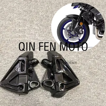 Яркий Черный Мотоцикл Боковая Крышка Радиатора Панель Обтекателя Капота Подходит Для Yamaha MT-10 FZ-10 MT10 FZ10 2016-2021